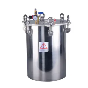 Tangki penyimpanan tekanan udara, wadah tekanan kecil 304 Stainless steel 1-100L, tangki tekanan udara