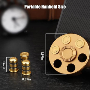 ของเล่นคลายเครียดที่ถอดออกได้ทำจากทองเหลืองบริสุทธิ์ทำจากโลหะ - Product Image 3