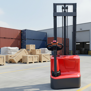 1.6t Electric <b>Pallet</b> Stacker Lift Hight 1600mm 2000mm 2500mm Electric stacker (Pedestrian) for Direct 2.1-2.3 Meter Shelving - Product Image 3