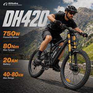 Bicicleta Eléctrica de Montaña DH420 E-MTB DH420 750W 20AH, 50 km/h, 80 km de Autonomía, Batería Grande, Bicicleta Híbrida Eléctrica - Product Image 1