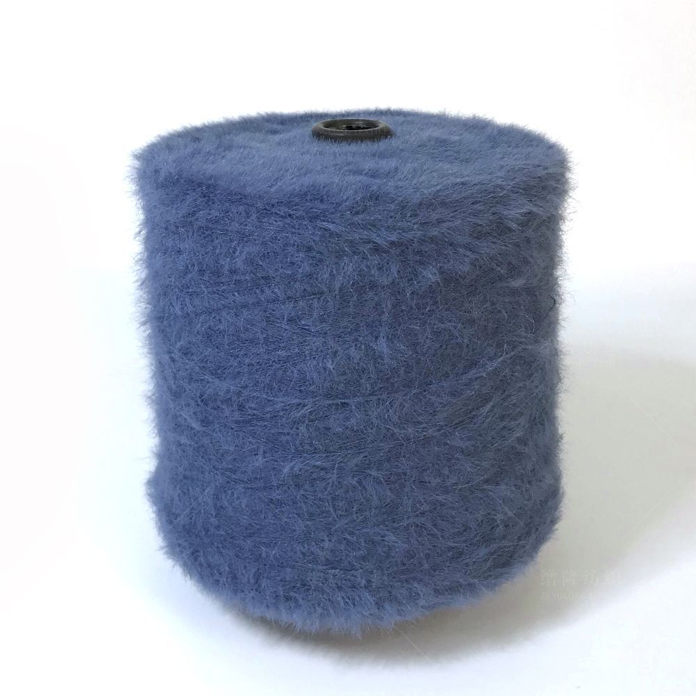 Factory Direct Sales 1.3cm Nylon Mink Imitation Mink Yarn100% Nylon Fancy Yarn, Long-haired Imitation Mink Yarn Wholesale