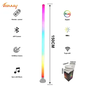 New arrivals USB Cầu Vồng Đèn hiện đại trang trí phòng khách phòng ngủ RGB IR điều khiển có thể điều chỉnh âm thanh kích hoạt thông minh góc ánh sáng