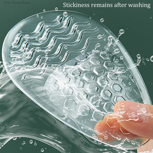 Coussinets anti-usure en gel pour l'avant-pied, semelles antidérapantes pour talons hauts, coussinets de soin des pieds soulageant la douleur avec massage par particules pour sandales - Product Image 2