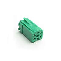 Conectores Mini ISO de 6 Pines para Radio Blaupunkt VW Renault VDO Audi Fiat Seat