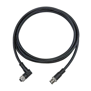 Câble M12 droit et coudé à 90 degrés, 8 conducteurs, en PVC noir, conducteur en cuivre, résistant aux liquides, pour systèmes de surveillance NVR - Product Image 2