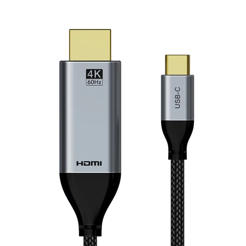 Fast Speed UHD 4K USB C to HDMI Male to Male Type C Cable Adapter