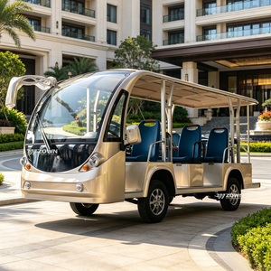 Bus électrique de tourisme avec fonction de chargement extensible, chariot de transport pour équipement de soutien des stations balnéaires - Product Image 1
