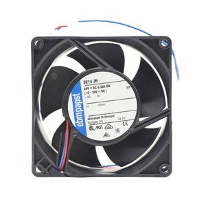 Ventilateur de refroidissement axial électrique à bille 230 V CA 92x92x38 mm 146 m³/h 6800 tr/min pour équipement de télécommunications, module de batterie et armoire (référence 3214JH) - Product Image 1