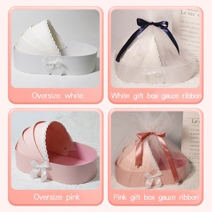 <strong>Luxury</strong> Customized Logo Wholesale Cradle <strong>Flower</strong> <strong>Boxes</strong> for Bouquets With Ribbon Custom Logo Printed Preserved <strong>Flower</strong> <strong>Boxes</strong> - Product Image 6