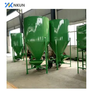 Small Vertical Type Feed Mixer Chicken Feed Mixer Machine For Animal Feed