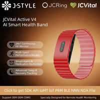 Pulsera Médica JCVital V4 SDK APL OEM ODM con IA y Seguimiento de VFC, Monitor de Salud y Ejercicio al por Mayor