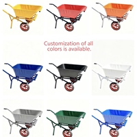 Carretilla Manual Plegable de Plataforma Cerrada de 2 Ruedas, Reforzada, de Acero, con Capacidad de 500 kg, para Trabajo Pesado, OEM