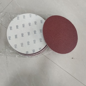 Disques de ponçage en oxyde d'aluminium ronds sans trou 100/115/125 mm avec dureté moyenne et support auto-agrippant (OEM disponible) - Product Image 2