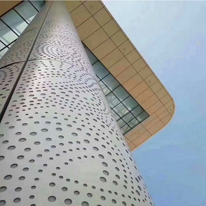 Nhôm <span class=keywords><strong>Composite</strong></span> Panel Tường Panel Bê Tông Ốp Tường Alucobond Nhôm Đục Lỗ Tường Tấm Ốp Panel - Product Image 4