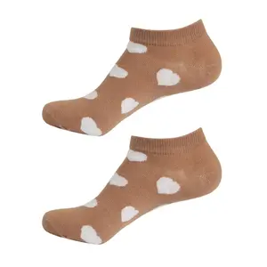 Women's Comfortable Cotton Ankle Socks Custom Casual Boat Socks Wholesale OEM