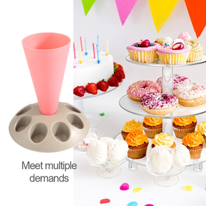 Cake Decorating Supplies Pastry Bag Stand Tip Organizer Icing Bag <strong>Holder</strong> <strong>Piping</strong> Bag <strong>Holder</strong> With 8 <strong>Holder</strong> Slots - Product Image 6