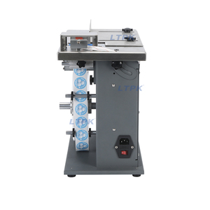 LT-TB10 caldo Semi automatico angelo destro angolo 90 gradi di imballaggio Stick adesivo sigillante ed etichettatrice per piccole scatole di cartone - Product Image 5