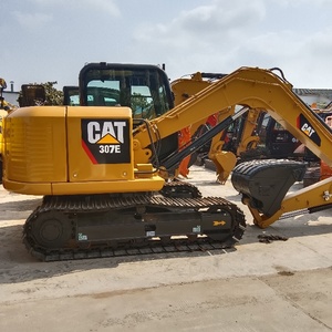 Pelles sur chenilles Mini CAT 307e d'occasion les moins chères machine originale Japon marque Caterpillar pas cher vente Shanghai Core Engine - Product Image 3