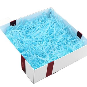 Remplissages en papier déchiqueté 20g 50g pour emballage de boîtes cadeaux, cadeaux de mariage, garnitures de fruits, décorations - Product Image 5