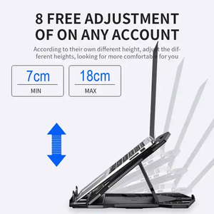 دفتر ملاحظات OEM & ODM N2 8-تعديل السرعة قابل للطي لأعلى ولأسفل مع بلاستيك متين دوار - Product Image 5