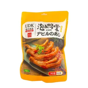 snack food wholesaler Fresh spicy sauce-flavored duck feet Spicy cooked duck feet snacks duck meat