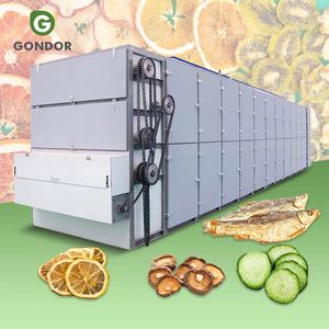 Séchoir à bande transporteuse en maille pour légumes, fruits, algues, oignons, pâtes, fleurs d'arachide et autres produits déshydratés - Product Image 1