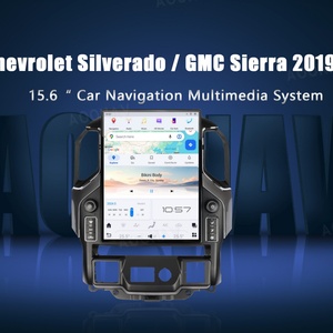 วิทยุติดรถยนต์ขนาด 15.6 นิ้ว สำหรับ Chevrolet Silverado GMC Sierra ปี 2019-2023 เครื่องเล่นสเตอริโอหน้าจอสัมผัส 2K มัลติมีเดีย พร้อมระบบนำทาง GPS ความจุ 128GB - Product Image 2
