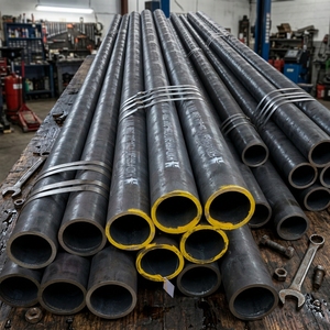 Tube de vérin hydraulique haute résistance <span class=keywords><strong>E470</strong></span> pour équipement industriel, tube en <span class=keywords><strong>acier</strong></span> sans soudure - Product Image 1