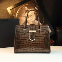 2025 nouvelle mode femmes bandoulière sac fourre-tout grande capacité motif Crocodile fermeture à glissière rétro maman sac d'affaires