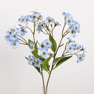 ดอกเดซี่ประดิษฐ์ขนาดเล็ก สมจริง ทำจากพลาสติก PVC สำหรับตกแต่งงานแต่งงานและบ้าน  จำลองได้ดีเยี่ยม - Product Image 2