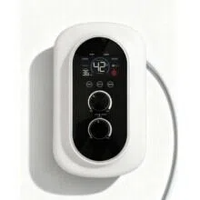 Chauffe-eau électrique mural sans réservoir avec pompe de surpression intégrée, température constante, usage domestique
