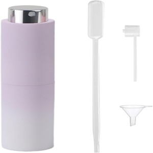 Flacon portable triangulaire en ABS de 10 ml pour parfum et huiles essentielles, avec logo personnalisé, luxe, voyage, rechargeable, pompe pour soins personnels et beauté - Product Image 1