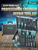 Pro'sKit – Kit d'outils professionnels de réparation de circuits 39 pièces, boîte à outils manuels pour la maison avec tournevis, multimètre et pinces PK-1305NH