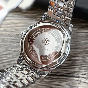 Best-selling fashionable business men's watch with calendar function, water-resistant steel strap, luminous quartz movement - Product Image 4
