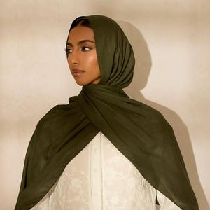 Hijab multifonctionnel en modal 180*70cm, foulard quotidien pour femmes musulmanes, personnalisable, doux, léger, élégant, islamique, modeste - Product Image 2