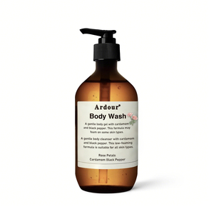 Gel Douche Rafraîchissant Hydratant au Curcuma Marque Blanche – Nettoyant Corporel Liquide Nettoyant en Profondeur et Hydratant - Product Image 1