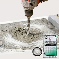 Microfiber Synthetic PP Staple Fiber Hygienic Polypropylene Staple Fiber for Concrete & Filling Material