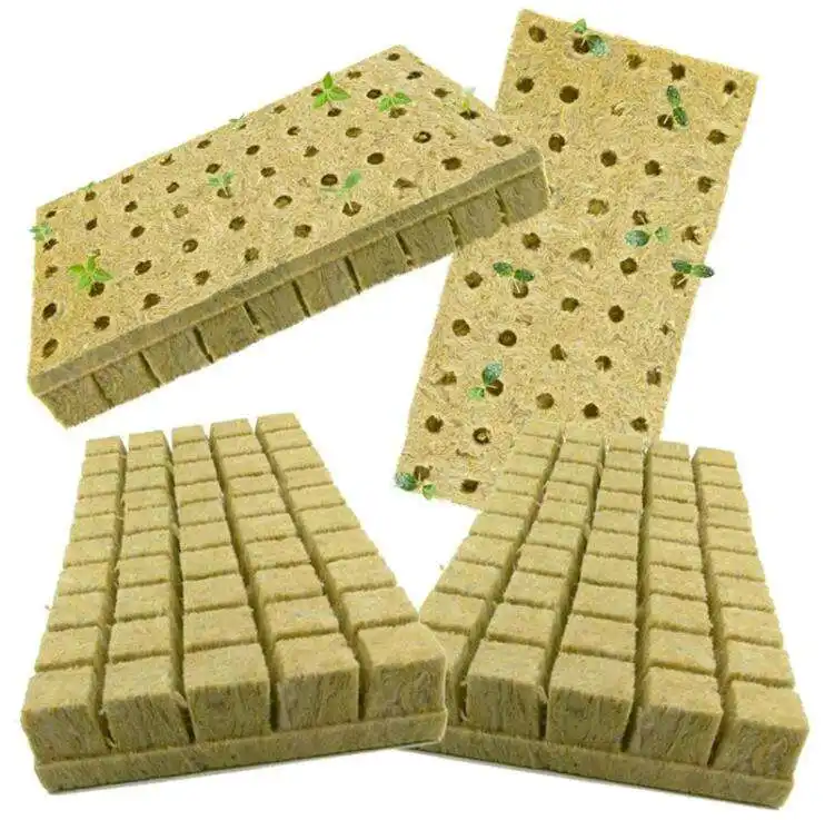 Wool Planting Cubes Droponic Nutrients Garden Growing System Hydroponic Fertilizer Hydroponics Sponge Soil Planting Block