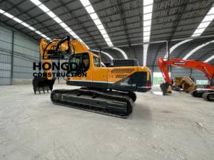 Excavadora hidráulica sobre orugas Hyundai de segunda mano usada maquinaria de proyecto de construcción grande de 30,5 toneladas - Product Image 5