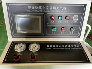 Thủy tinh cách nhiệt dây chuyền sản xuất máy đôi kính kính <span class=keywords><strong>Argon</strong></span> khí điền động cơ bơm PLC thành phần cốt lõi xây dựng - Product Image 5