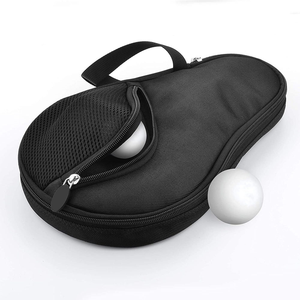 Housse de raquette de Tennis de Table Fumao PingPong Paddle Sac de transport avec poche de rangement pour balles, contenant 2 raquettes de tennis de table/étui pour raquettes - Product Image 3
