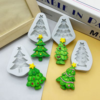 Weihnachtsbaum-Silikonform Neu DIY-Kuchenwerkzeuge für Schokolade, Fondant, Käse, Eis und Kuchen-Dekorationen