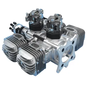 222CC Uav engine four-cylinder fixed-wing aircraft model gasoline multi-cylinder engine oil-powered aircraft 222CC engine