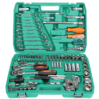 Ensemble d'outils à main multifonctions de haute qualité 82 pièces, coffret rigide, acier au chrome-vanadium OEM, ensemble d'outils de réparation de vélo, garantie 3 ans