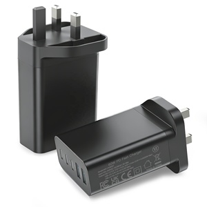 Chargeur mural rapide HNT OEM 60W PD 3.0 avec prise UK, 5 ports (3C2A), adaptateur <span class=keywords><strong>secteur</strong></span> USB C multi-prises pour <span class=keywords><strong>iPhone</strong></span>, iPad, Samsung, ordinateur portable - Product Image 4