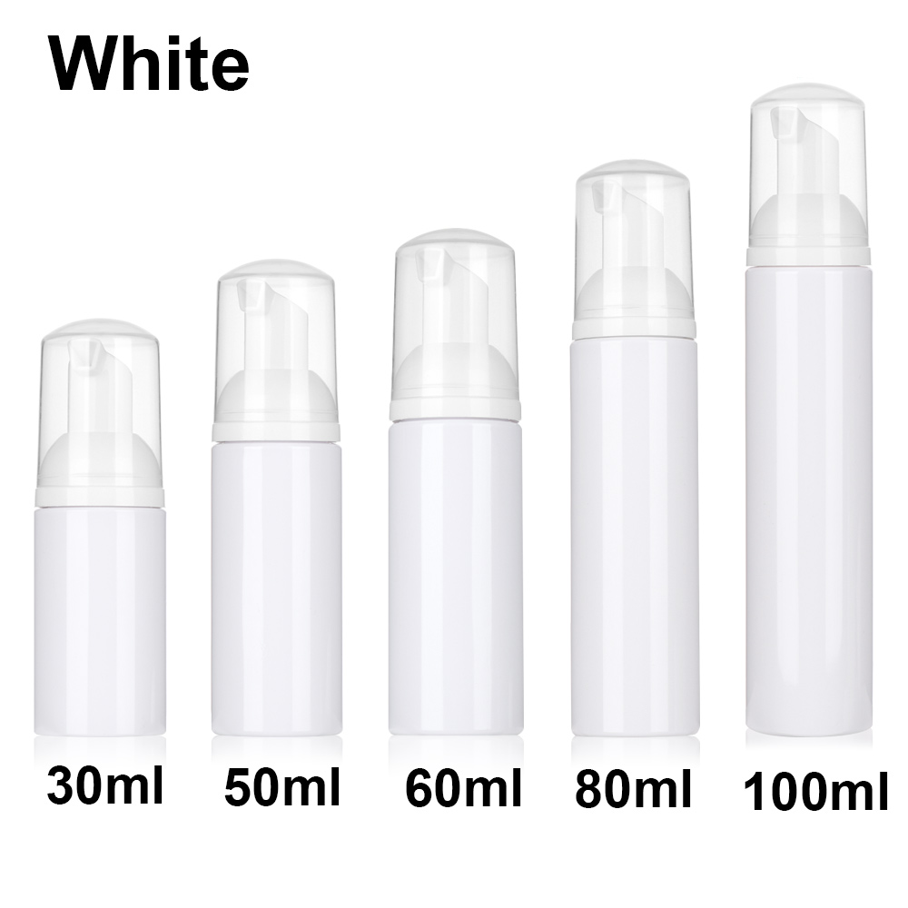 Pump Empty Foaming Soap Dispenser 300Pcs 50ml For Face Eyelashes Cleaner