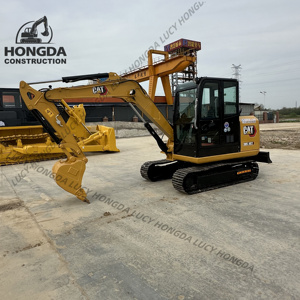 Excavatrice Caterpillar d'occasion de haute qualité Mini pelleteuse sur chenilles diesel 305.5E 305.5E2 avec composants de moteur et de pompe à noyau - Product Image 3