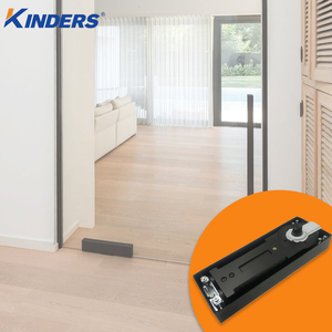 Resorte de Piso para Puerta de Vidrio, Tipo Sin Marco, Diseño Moderno, Máquina de Piso para Puerta de Vidrio - Product Image 1