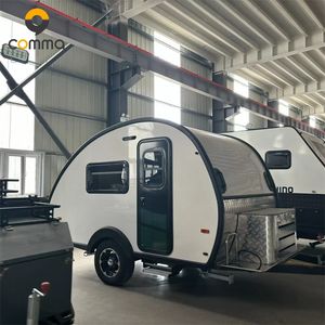 Remorque <span class=keywords><strong>de</strong></span> <span class=keywords><strong>camping</strong></span> pour vélo, légère, compacte, pour le cyclisme et le tourisme, mini-caravane pour le <span class=keywords><strong>camping</strong></span> en <span class=keywords><strong>plein</strong></span> air - Product Image 1