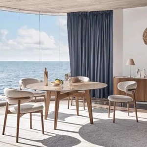 <span class=keywords><strong>Sedie</strong></span> Moderne in <span class=keywords><strong>Tessuto</strong></span> Stile Nordico, <span class=keywords><strong>Sedie</strong></span> <span class=keywords><strong>da</strong></span> <span class=keywords><strong>Pranzo</strong></span> con Schienale in Legno Massello per Soggiorno - Product Image 5